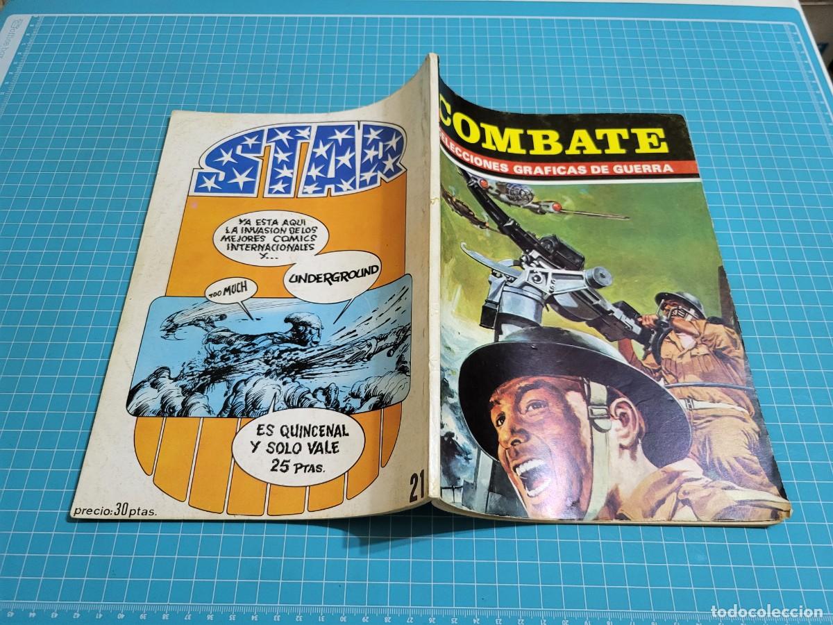 Tebeos: Combate. N &ordm; 21. Producciones Editoriales. 2 - Foto 3