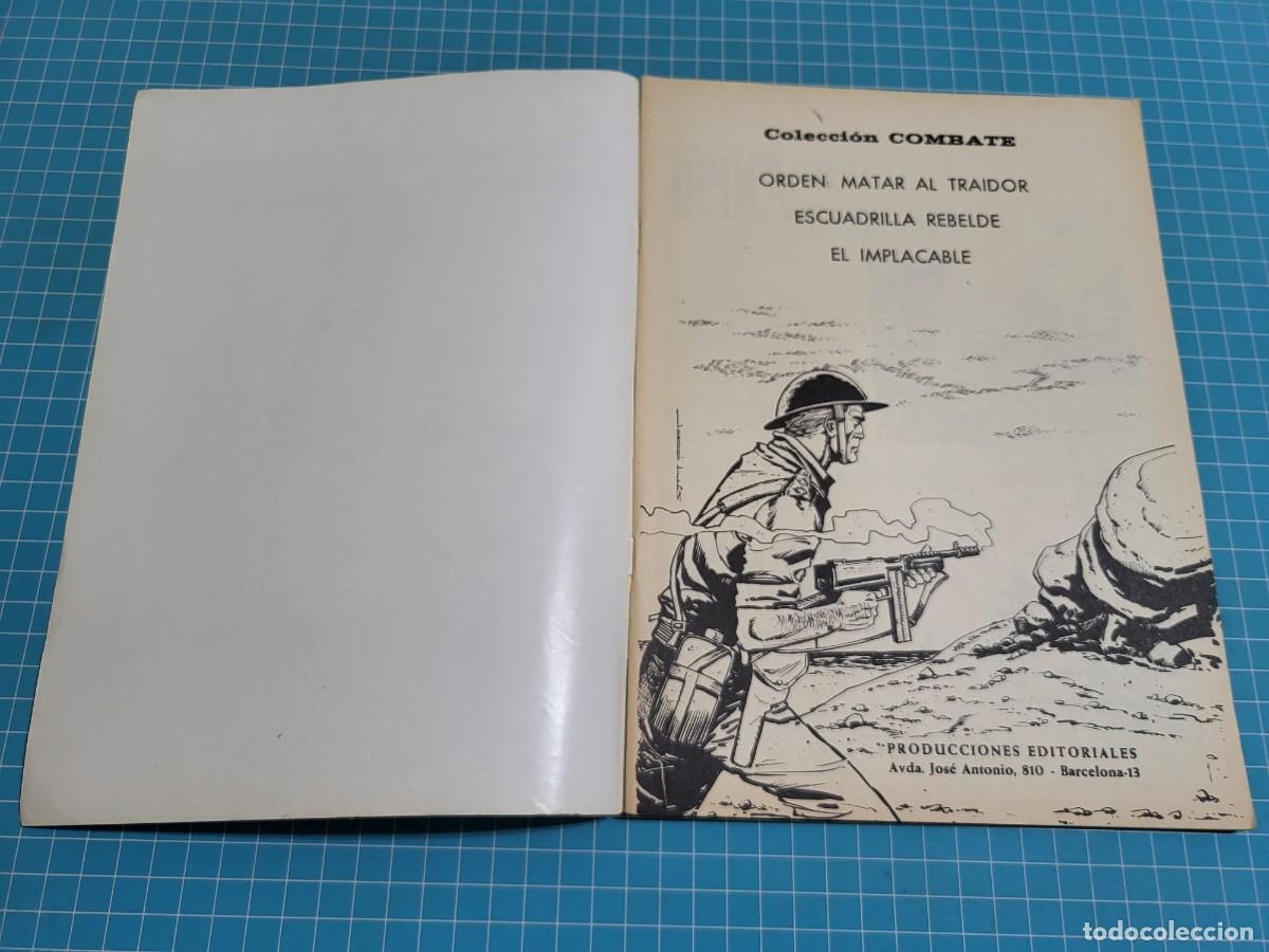 Tebeos: Combate. N &ordm; 40. Producciones Editoriales. 2 - Foto 3