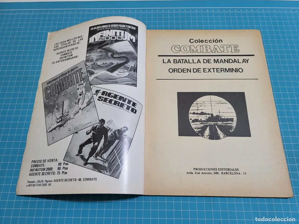 Tebeos: Combate. N &ordm; 125. Producciones Editoriales. 2 - Foto 3
