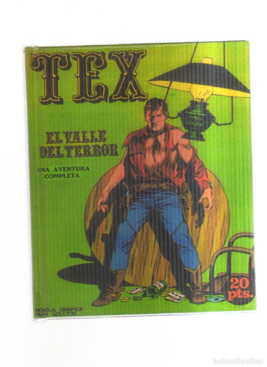 Tebeos: TEX NOVELA GRAFICA PARA ADULTOS EL VALLE DEL TERROR REEDICION