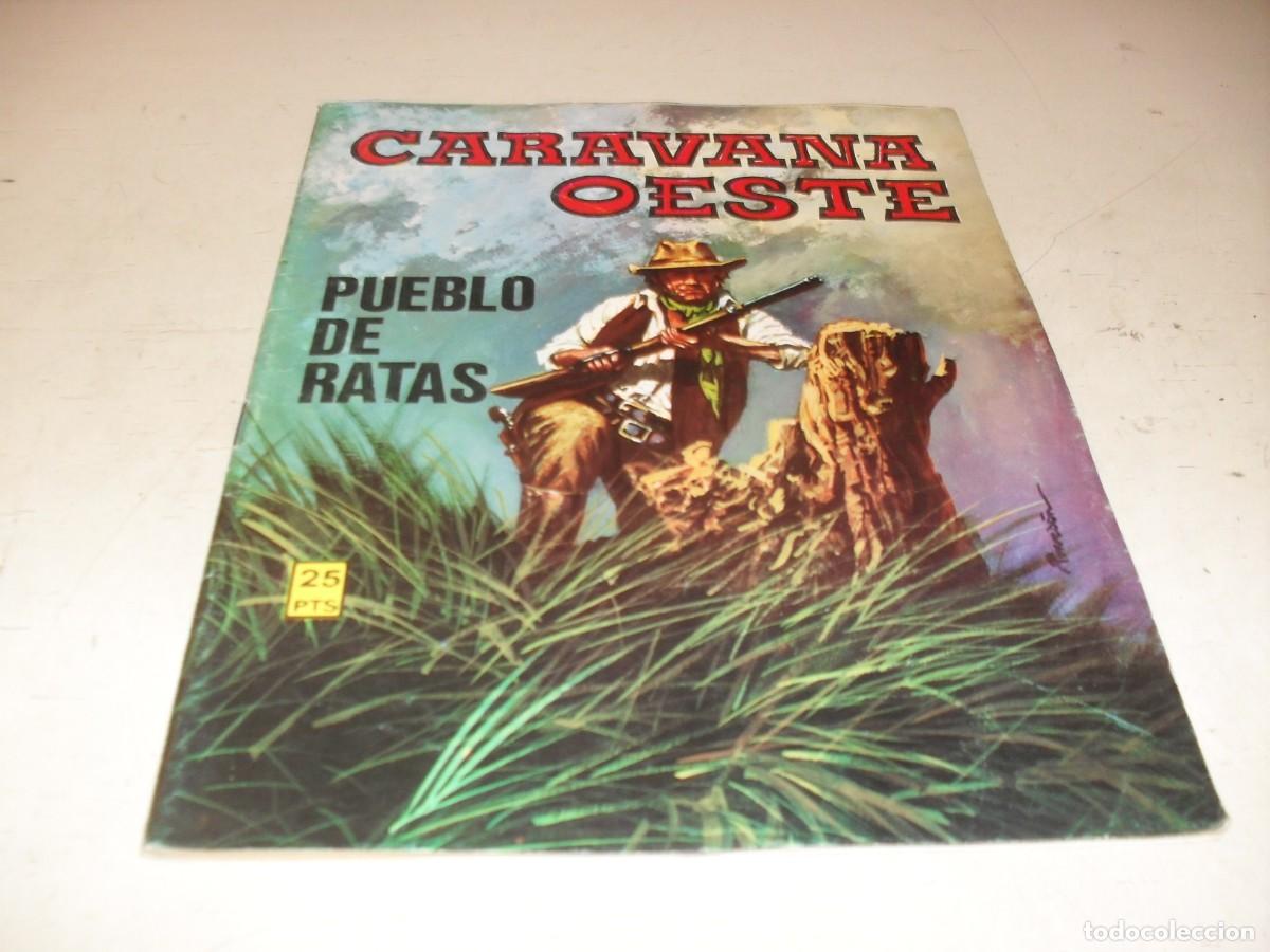 Tebeos: CARAVANA OESTE N&ordm; 238,PUEBLO DE RATAS,DE 276,VILMAR,1971
