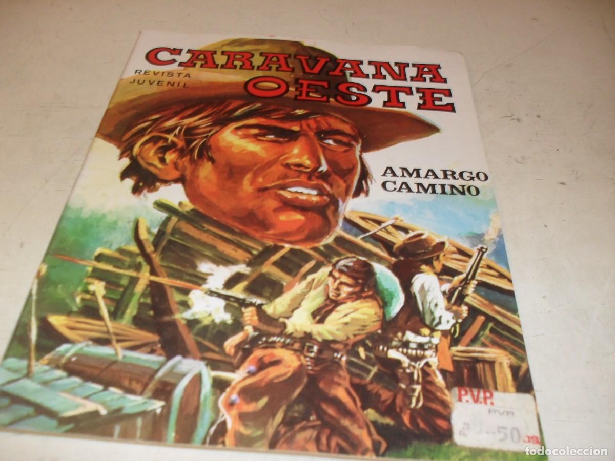 Tebeos: CARAVANA OESTE N&ordm; 217,AMARGO CAMINO,DE 276,VILMAR,1971