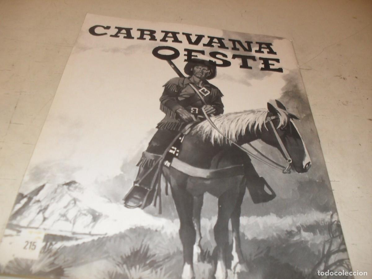 Tebeos: CARAVANA OESTE N&ordm; 215,EL PODER DE UN COLT,DE 276,VILMAR,1971 - Foto 2