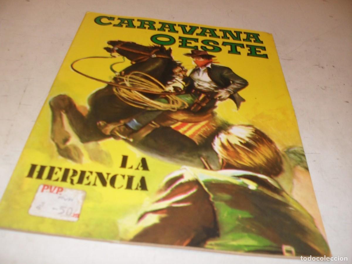 Tebeos: CARAVANA OESTE N&ordm; 206,LA HERENCIA,DE 276,VILMAR,1971
