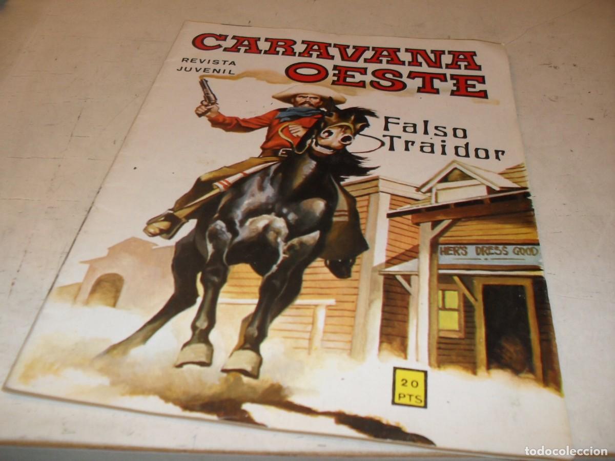Tebeos: CARAVANA OESTE N&ordm; 170,FALSO TRAIDOR,DE 276,VILMAR,1971