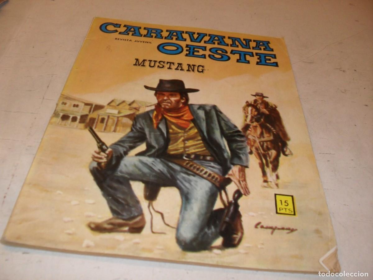 Tebeos: CARAVANA OESTE N&ordm; 127,MUSTANG,DE 276,VILMAR,1971