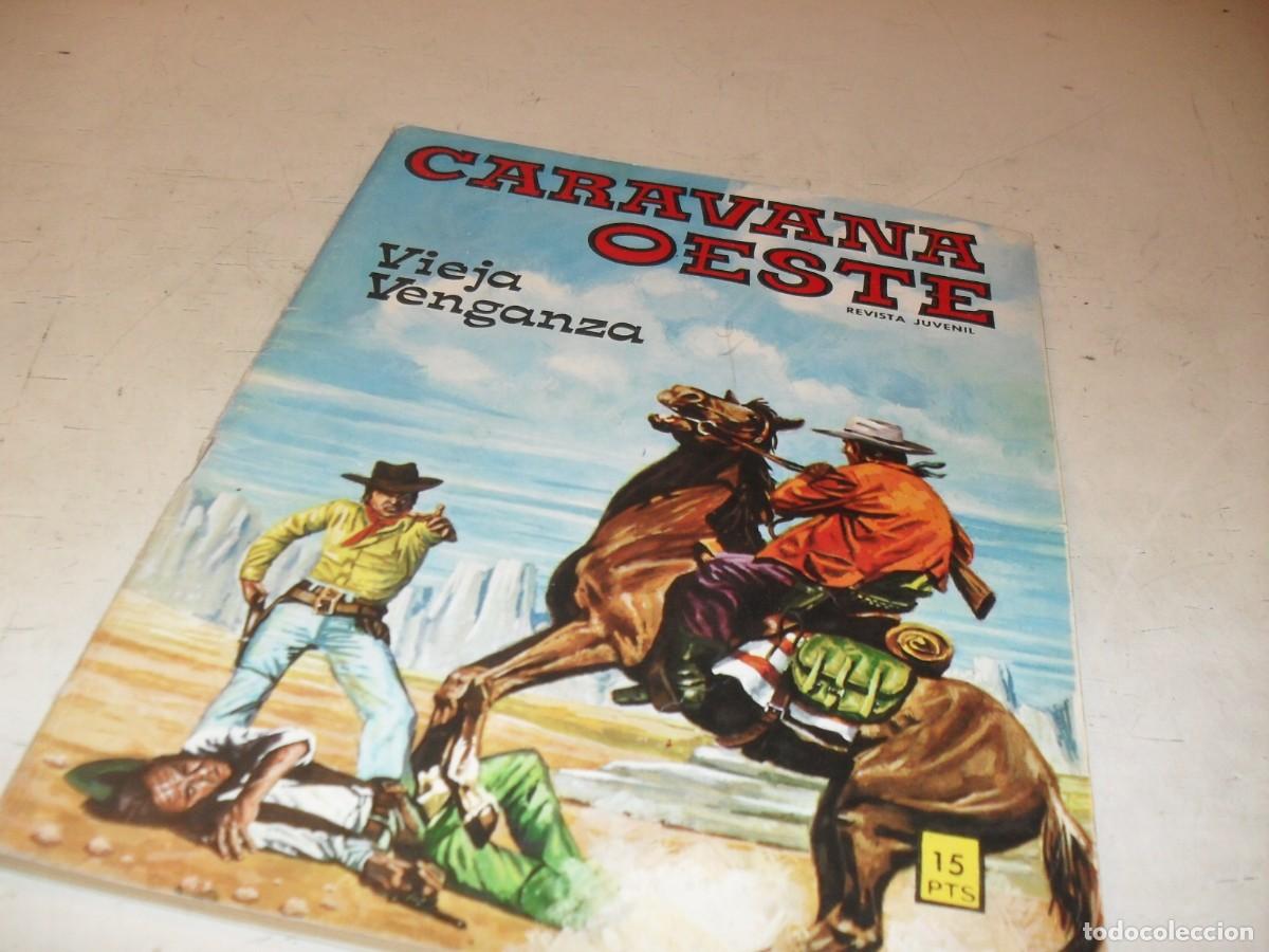 Tebeos: CARAVANA OESTE N&ordm; 123,VIEJA VENGANZA,DE 276,VILMAR,1971