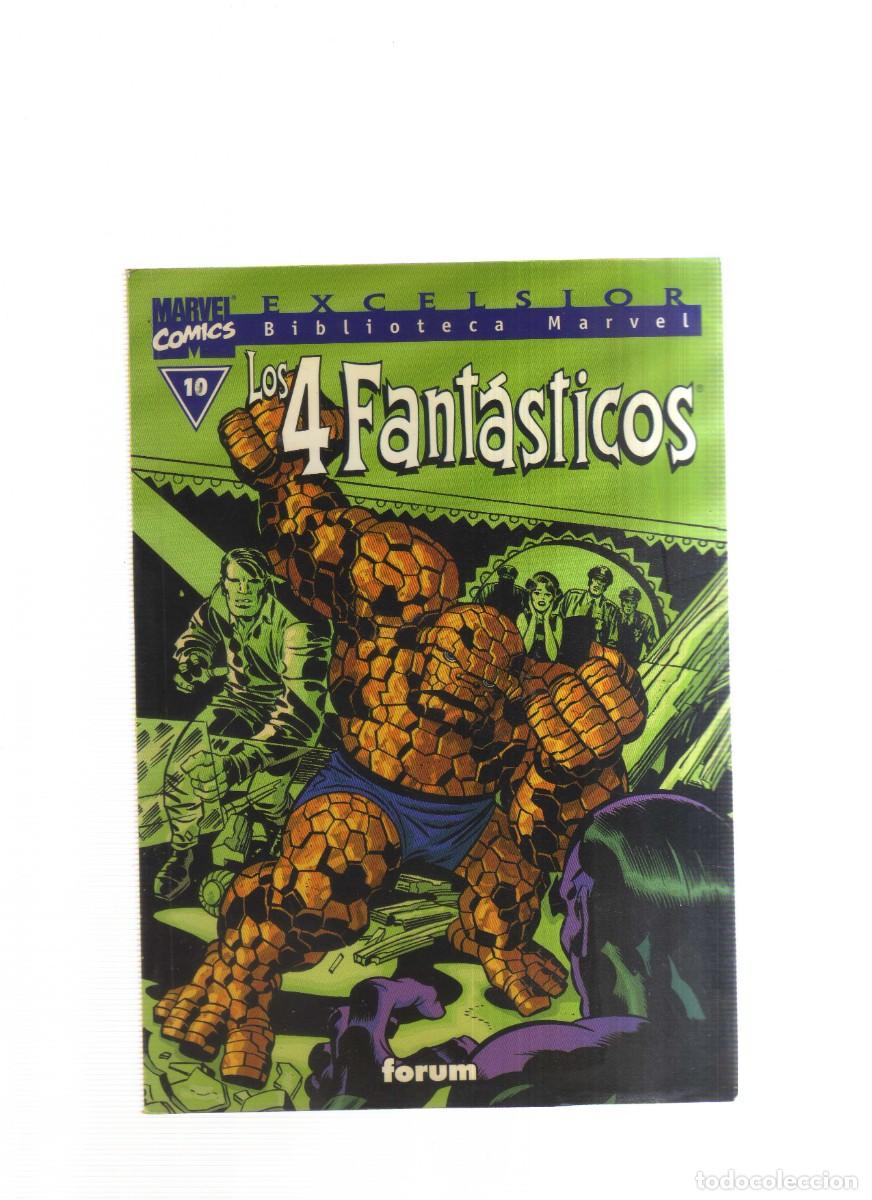 Tebeos: LOS 4 FANTASTICOS BIBLIOTECA MARVEL N,10 - Foto 1