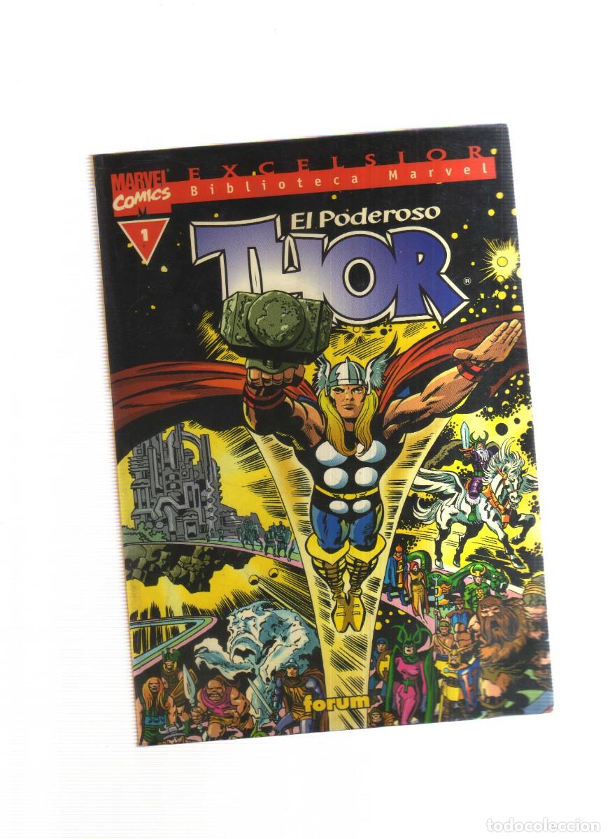 Tebeos: THOR EL PODEROSO BIBLIOTECA MARVEL N,1 - Foto 1
