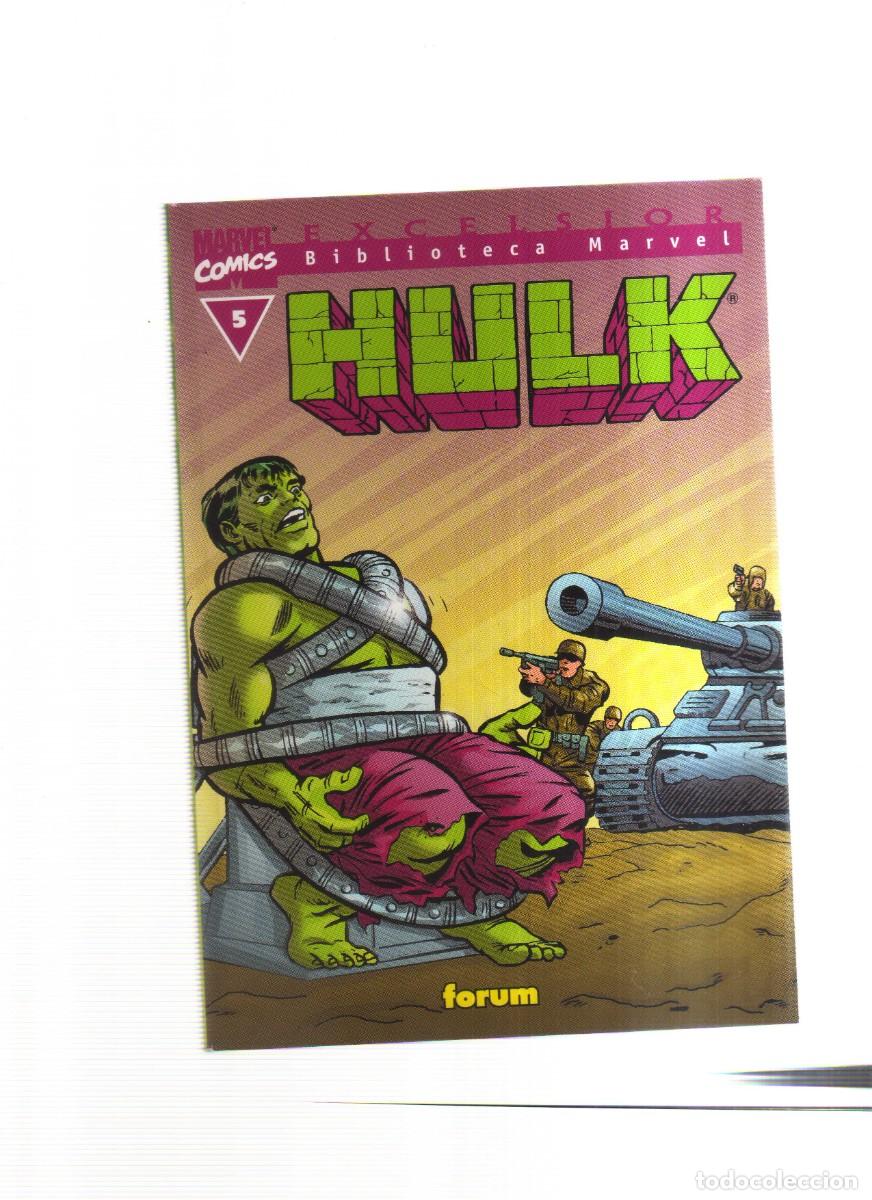 Tebeos: HULK BIBLIOTECA MARVEL N,5 - Foto 1
