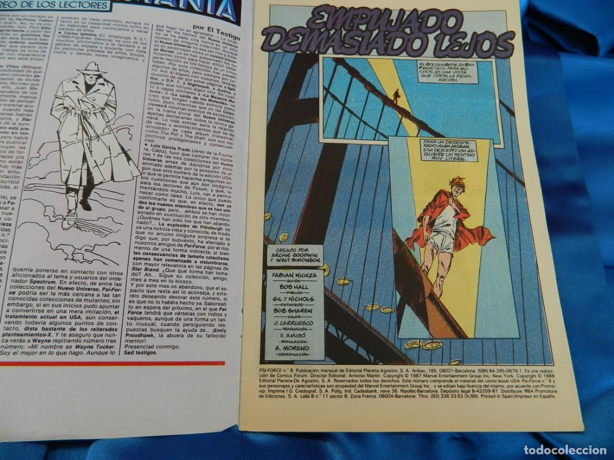 Tebeos: PSI FORCE N&ordm;9 MARVEL-FORUM - Foto 4