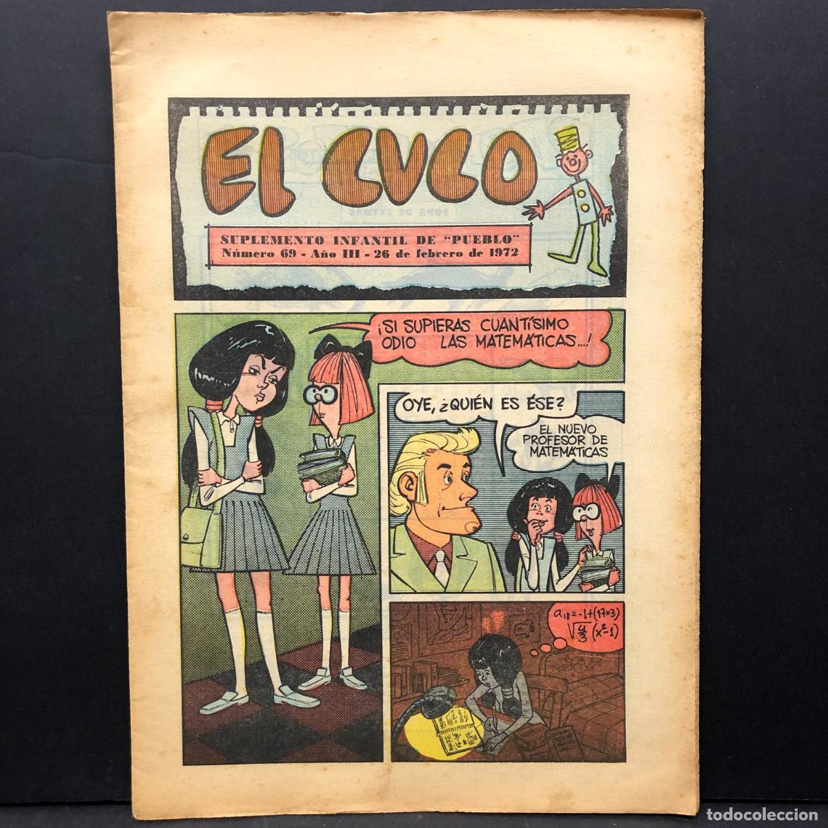 Livros de Banda Desenhada: EL CUCO - SUPLEMENTO INFANTIL DE PUEBLO - A&Ntilde;O III - N&Uacute;MERO 69 - 26 DE FEBRERO DE 1972 / 644