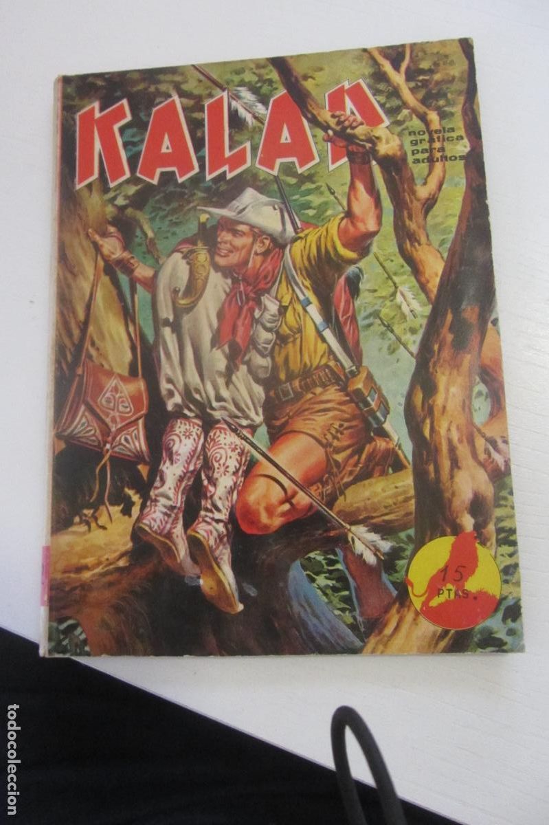 Tebeos: KALAR EXTRA N&ordm; 2 EL HOMBRE DE MOMBASA EDITORIAL BOIXHER 1969 NOVELA GRAFICA PARA JOVENES arx43