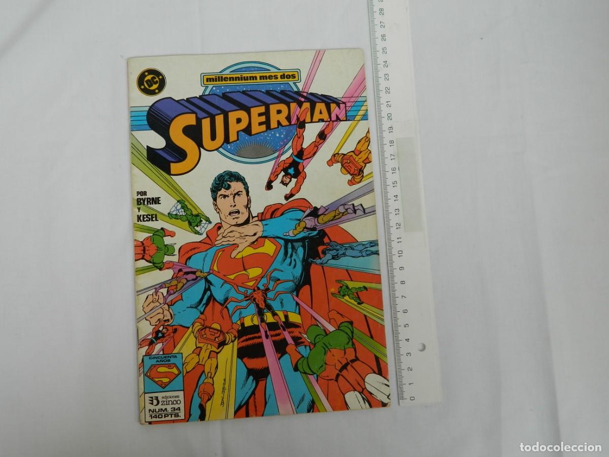 BDs: SUPERMAN N&ordm; 34 EDICIONES ZINCO 1988