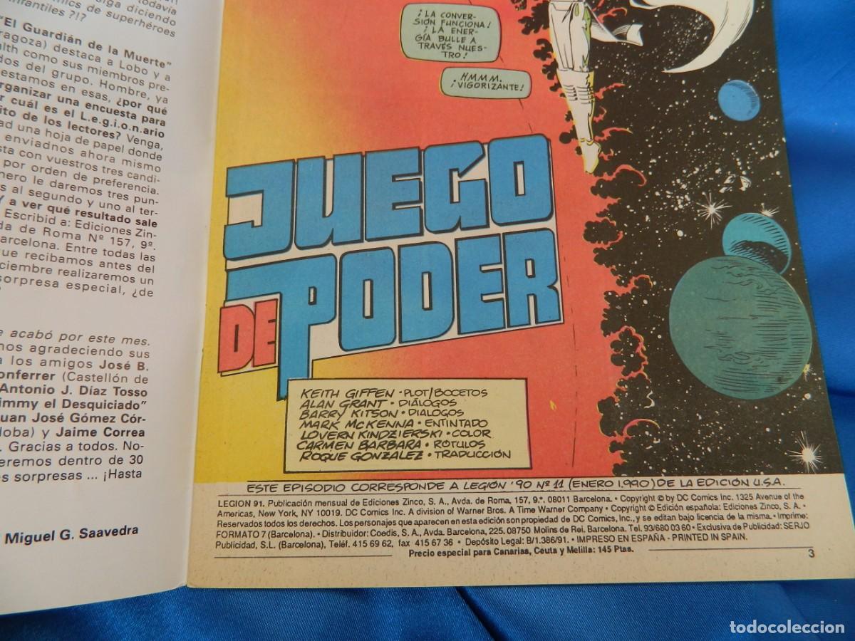 Tebeos: LEGION N&ordm; 9 EDICIONES ZINCO 1988 - Foto 4