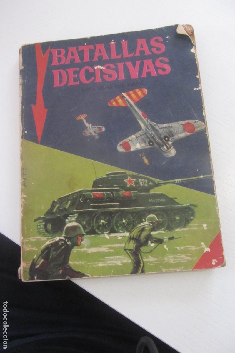 Tebeos: BATALLAS DECISIVAS RETAPADO CON 4 n&ordm; trafalgar GETYSBURG WATERLOO LEPANTO arx344
