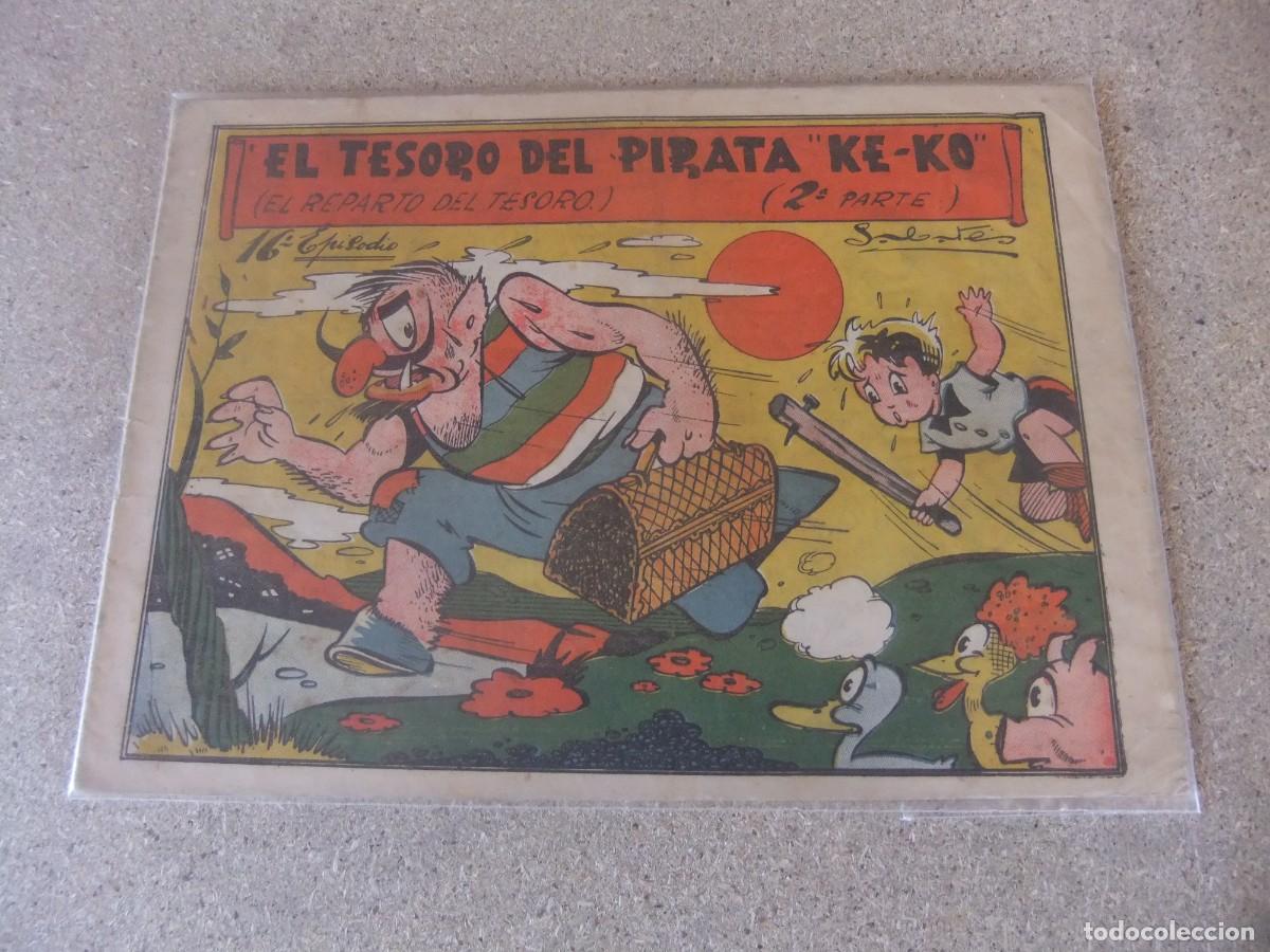 Comics: EL TESORO DEL PIRATA KE-KO N&ordm; 16 BIBLIOECA ATALAYA ORIGINAL