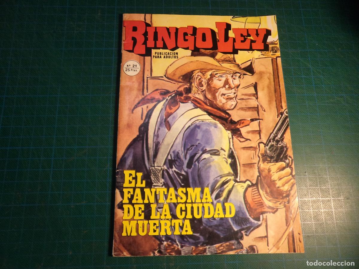 Tebeos: Ringo Ley. N&ordm; 21. Ediciones Alonso. (Ref. 16-B)