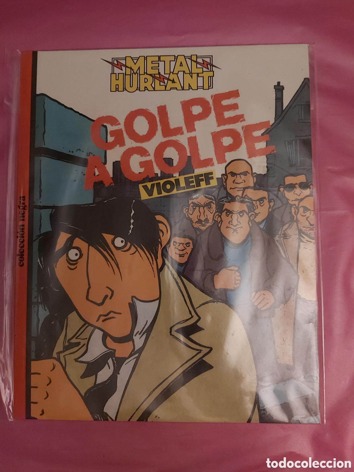 Giornalini: COMIC METAL HURLANT GOLPE A GOLPE VIOLEFF COLECCI&Oacute;N NEGRA 25 EUROCOMIC 1986