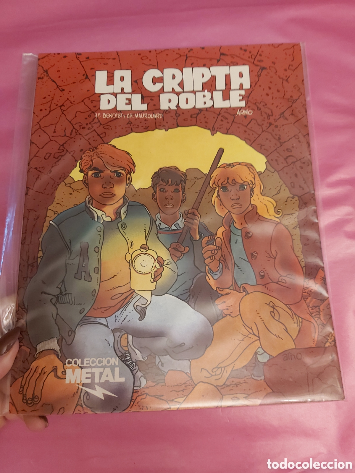 Tebeos: LA CRIPTA DEL ROBLE COLECCI&Oacute;N METAL 26 EUROCOMIC 1987 - Foto 1