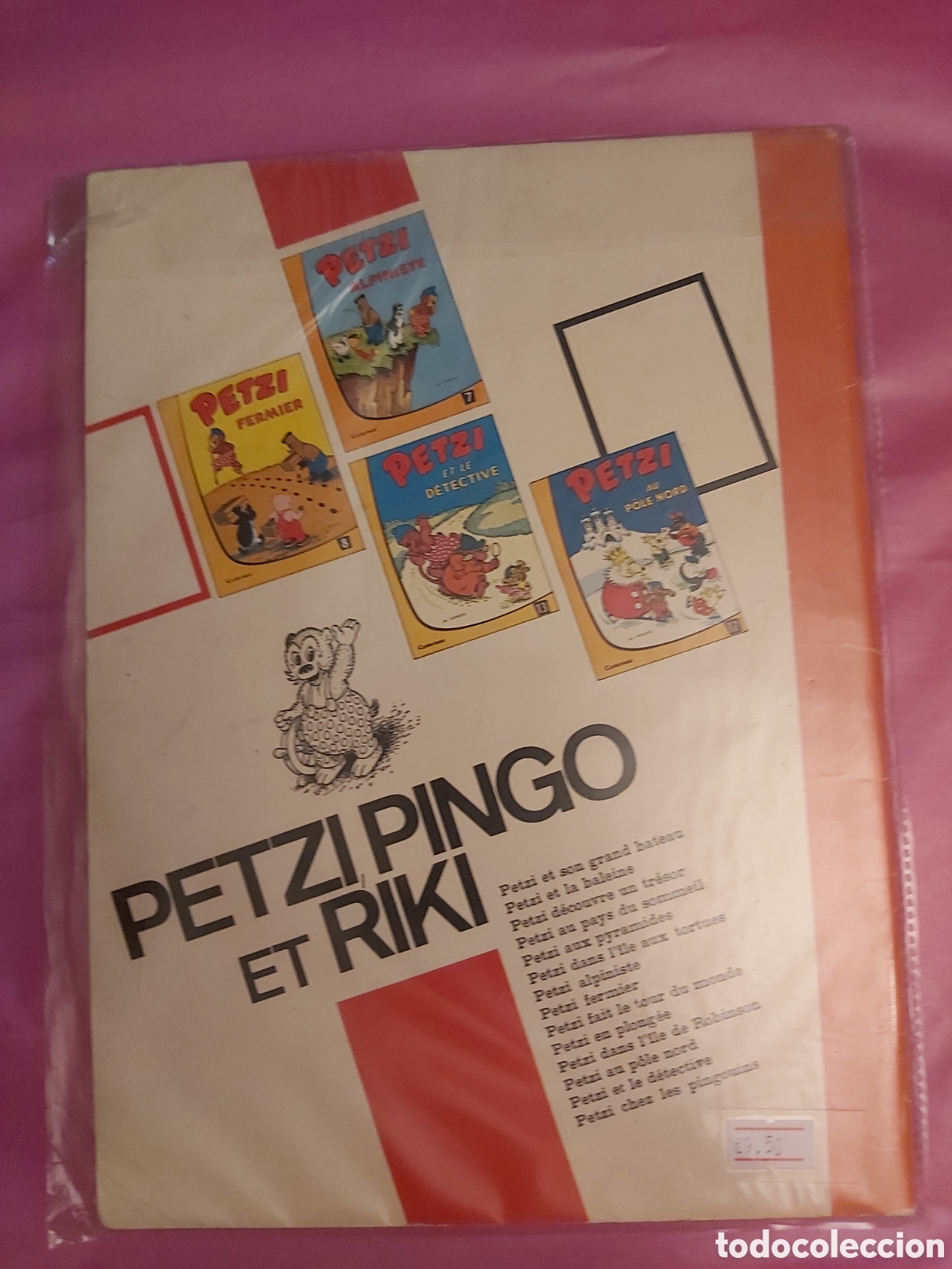 Tebeos: COMIC PETZI DEVIENT ROI 15 CASTERMAN 1967 FRANC&Eacute;S - Foto 2