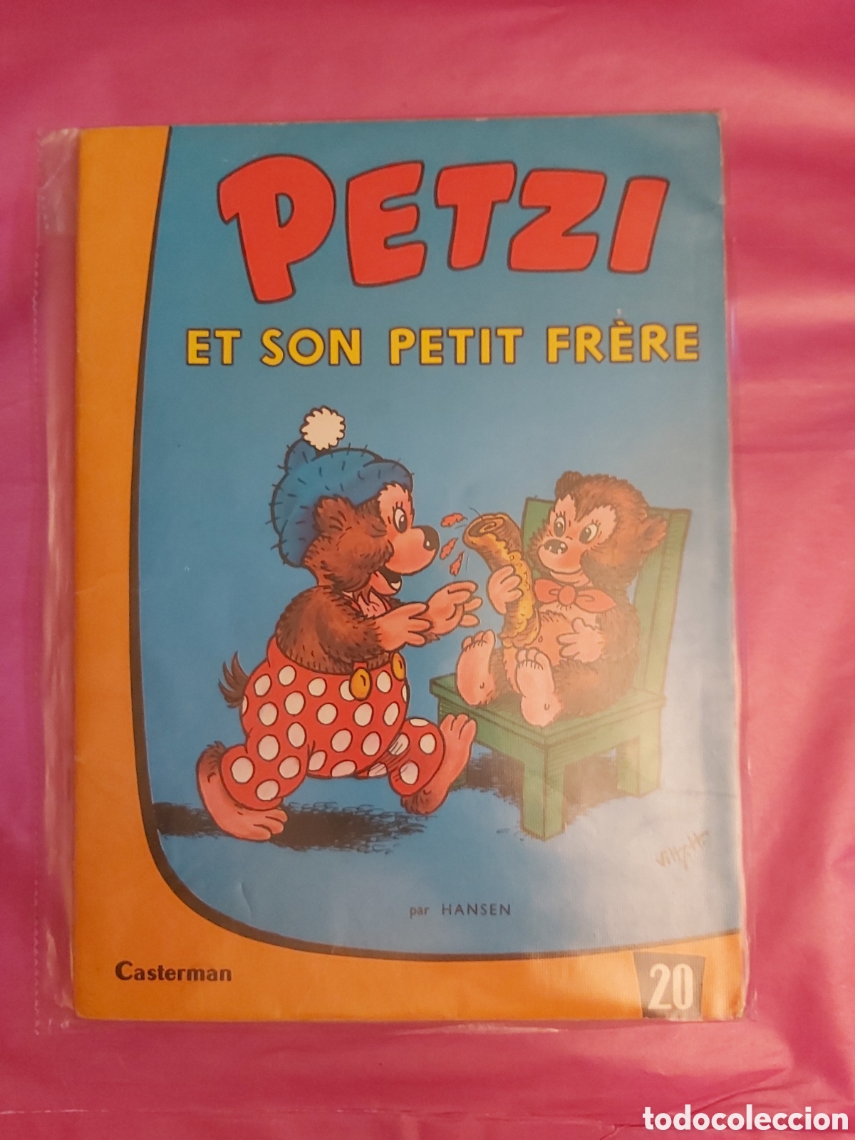 Giornalini: COMIC PETZI ET SON PETIT FRERE 20 HANSEN CASTERMAN 1972 FRANC&Eacute;S