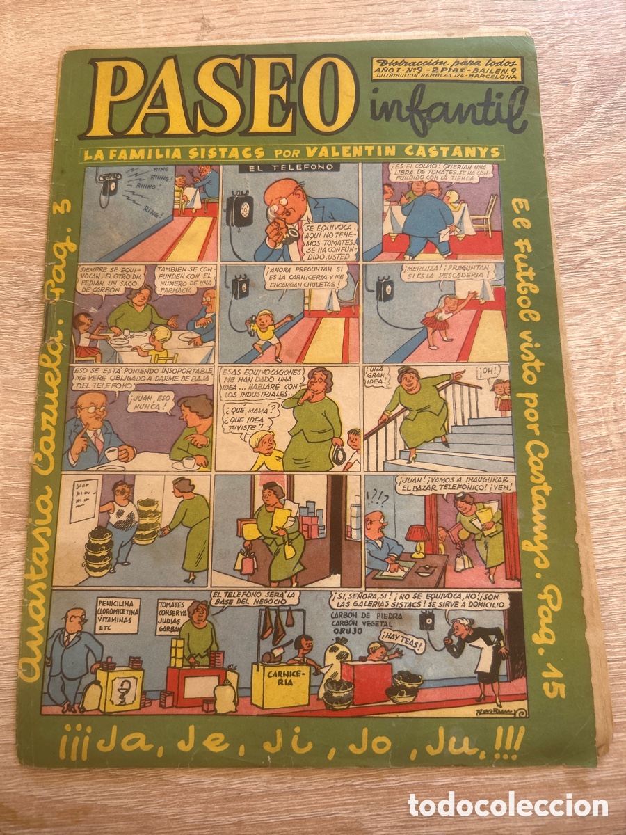 Tebeos: Paseo infantil n&uacute;m 9 a&ntilde;o I - Foto 1