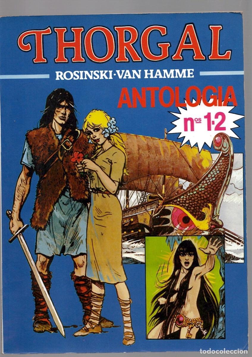 Livros de Banda Desenhada: THORGAL ANTOLOGIA N&ordm; 12. ROSINSKI-VAN HAMME, DISTRINOVEL. A&Ntilde;O 1982