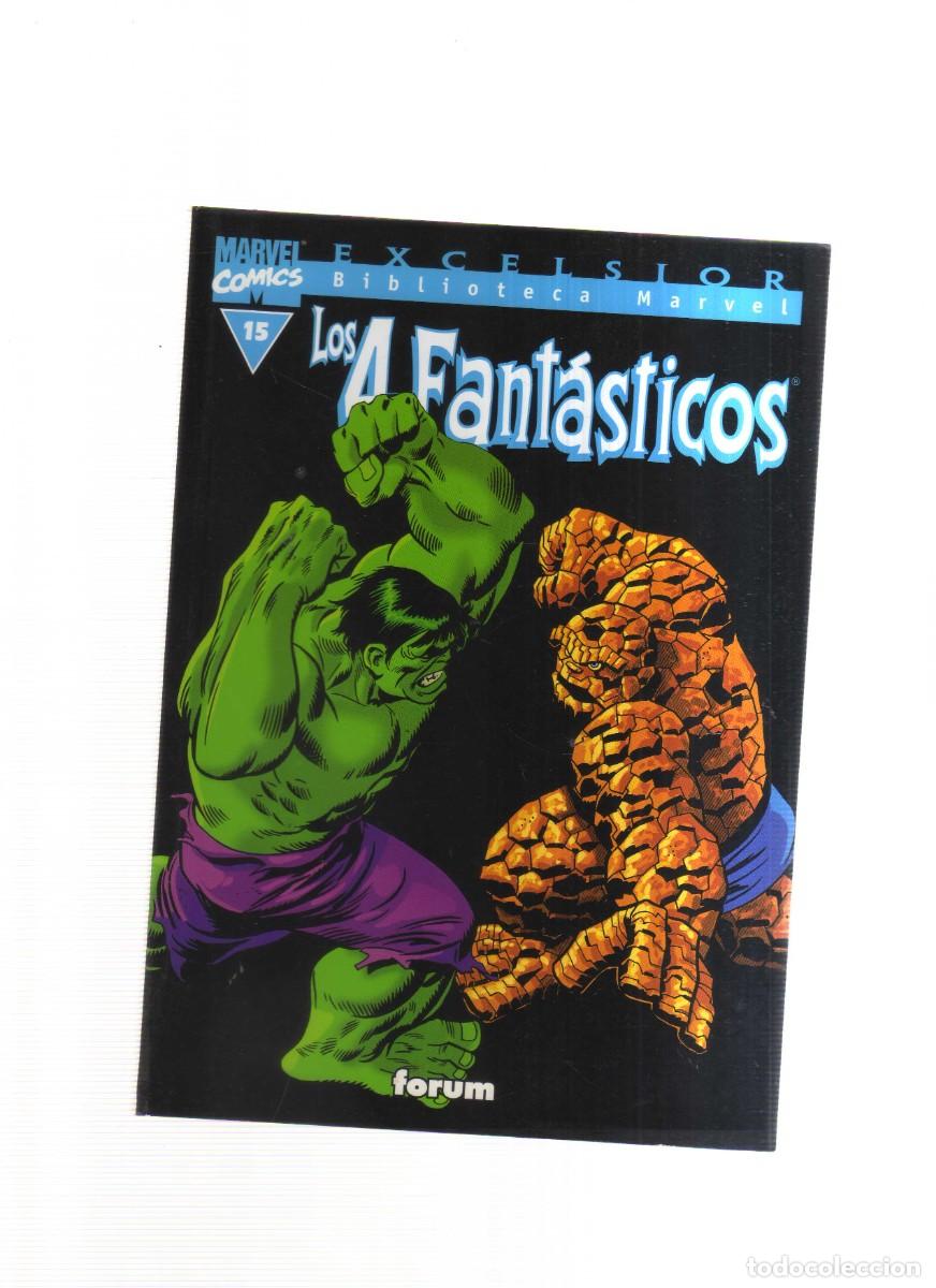 Tebeos: LOS 4 FANTASTICOS BIBLIOTECA MARVEL N,15 - Foto 1