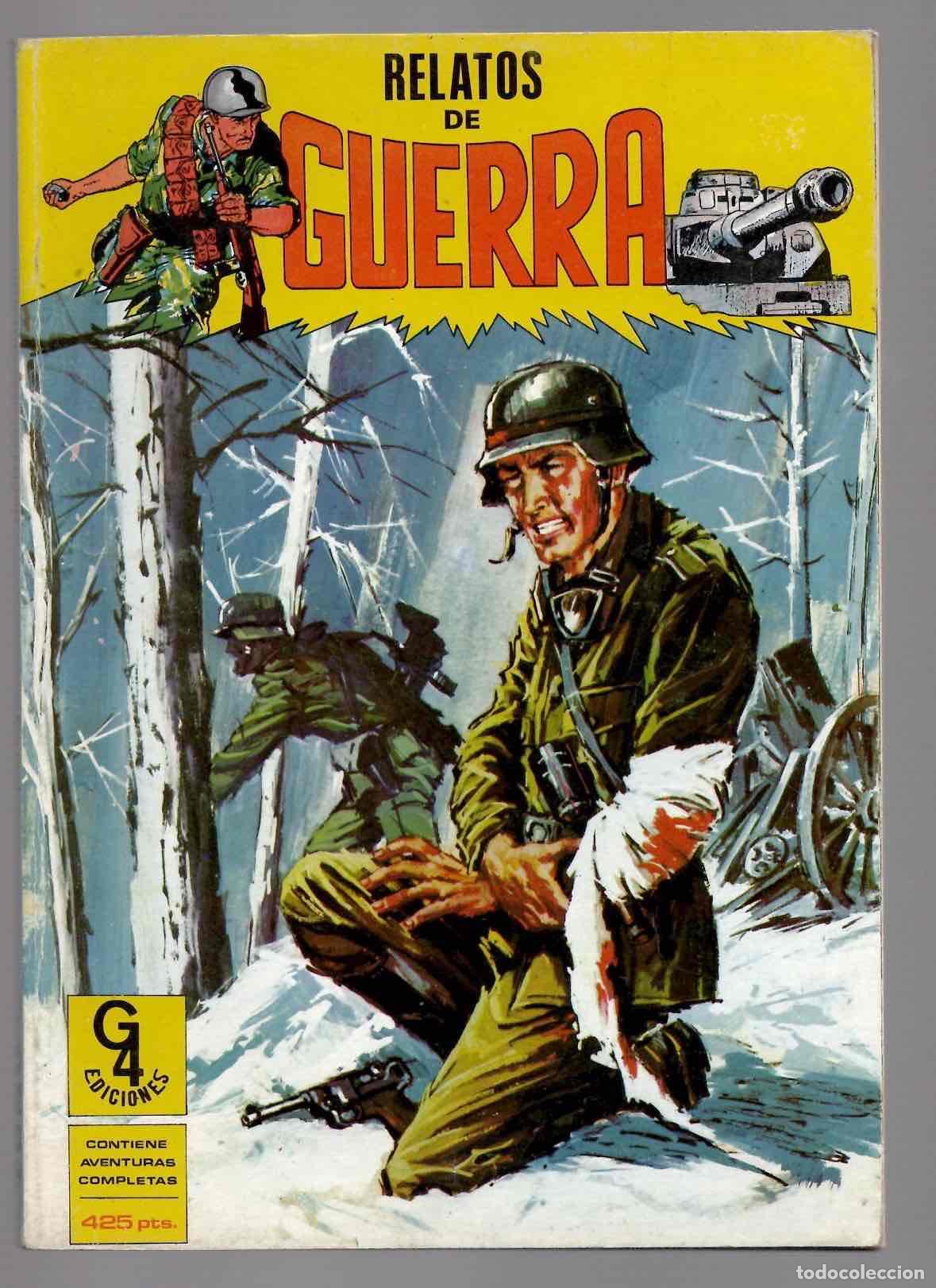 Tebeos: RELATOS DE GUERRA TOMO 1 N&ordm; 1-2-3. RBA, 1987