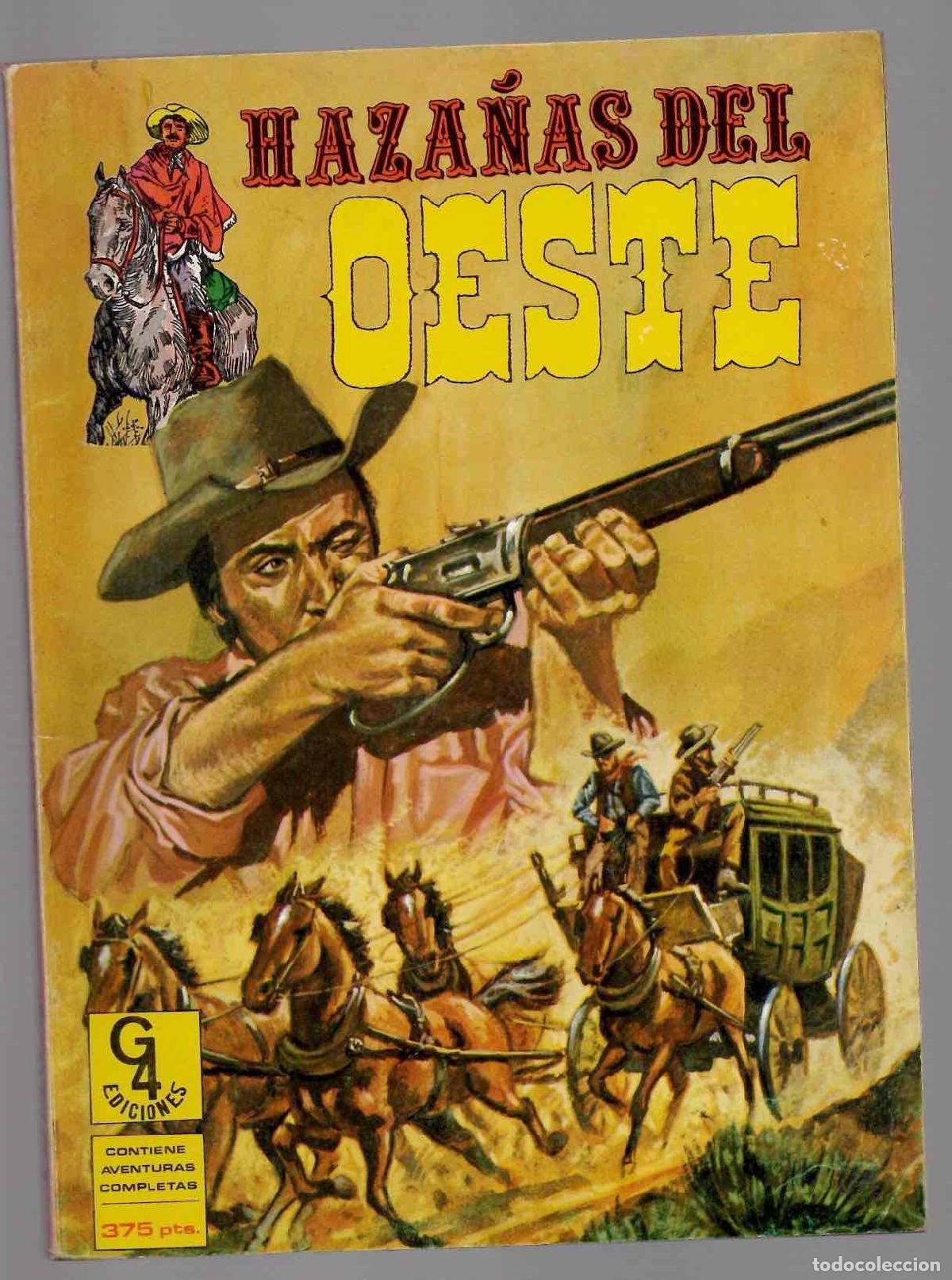 Tebeos: HAZA&Ntilde;AS DEL OESTE TOMO 3 N&ordm; 9-10-11-12. EDICIONES G4,1987