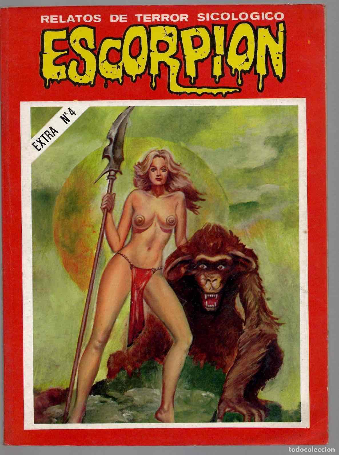 Comics: RELATOS DE TERROR SICOLOGICO ESCORPION EXTRA N&ordm; 4. VILMAR, 1984