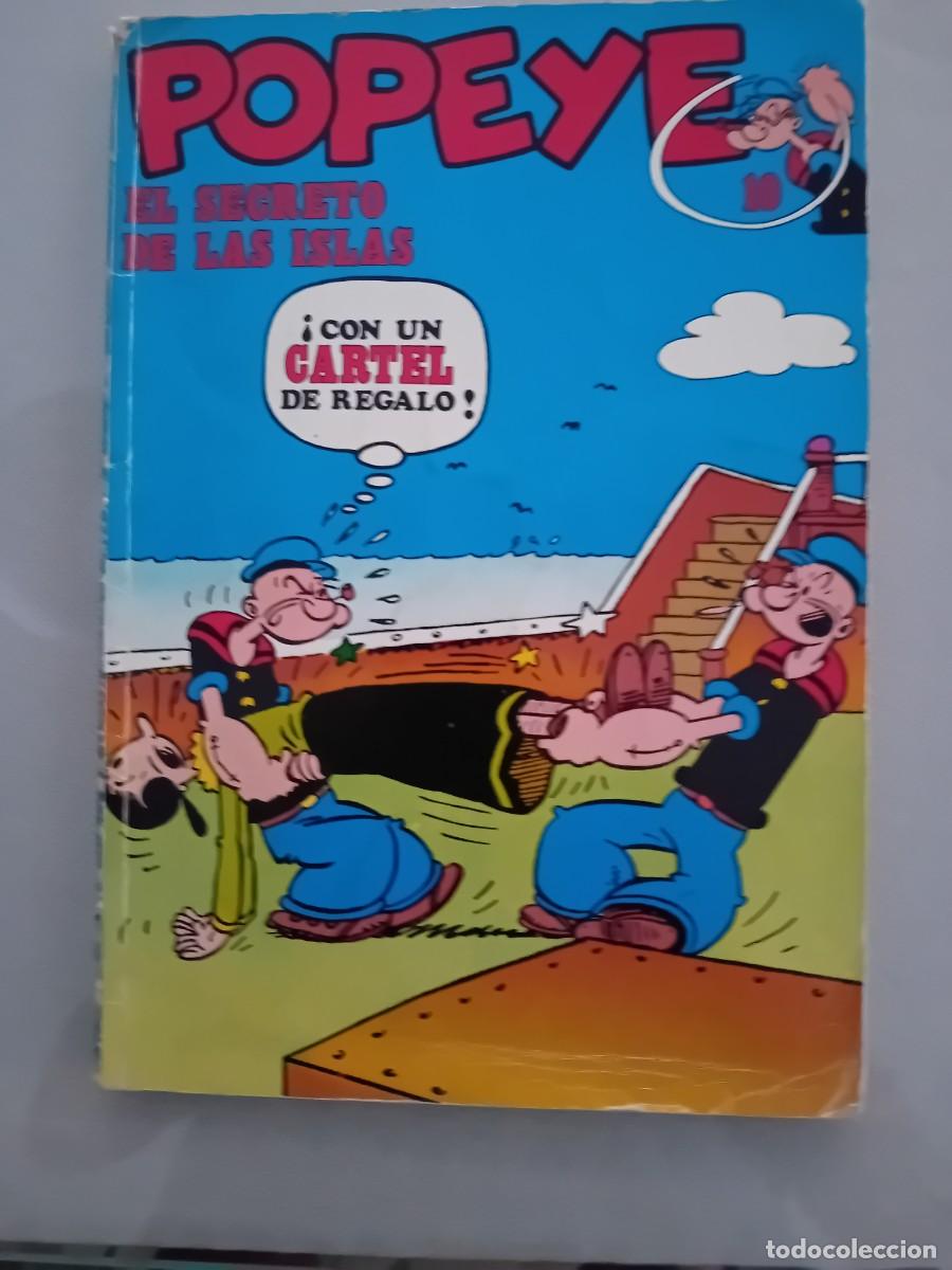 Livros de Banda Desenhada: POPEYE El secreto de las islas n&ordm; 10,Colecci&oacute;n POPEYE 1971 BURO LAN Ediciones
