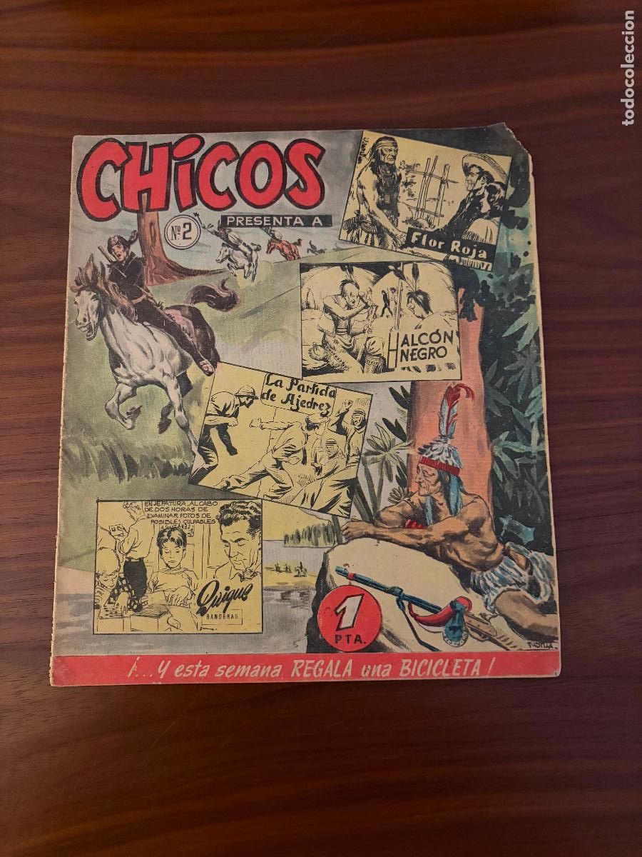 Tebeos: CHICOS N&ordm; 2 , 1 PTA , EDITORIAL CID - Foto 1