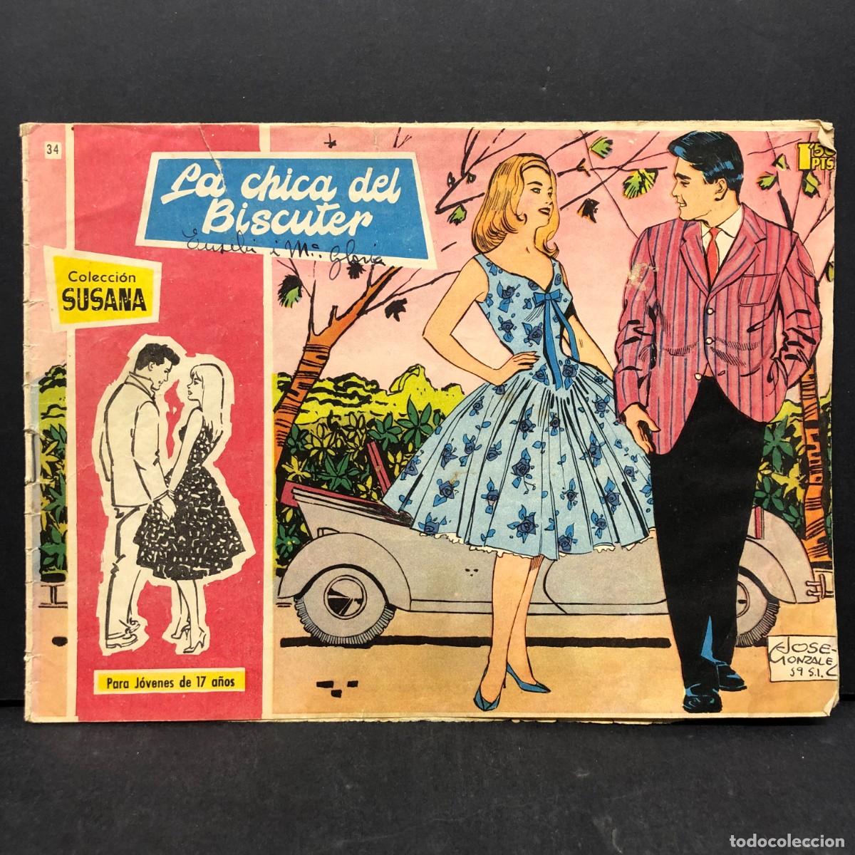 Giornalini: LA CHICA DEL BISCUTER - COLECCI&Oacute;N SUSANA - 34 / 676