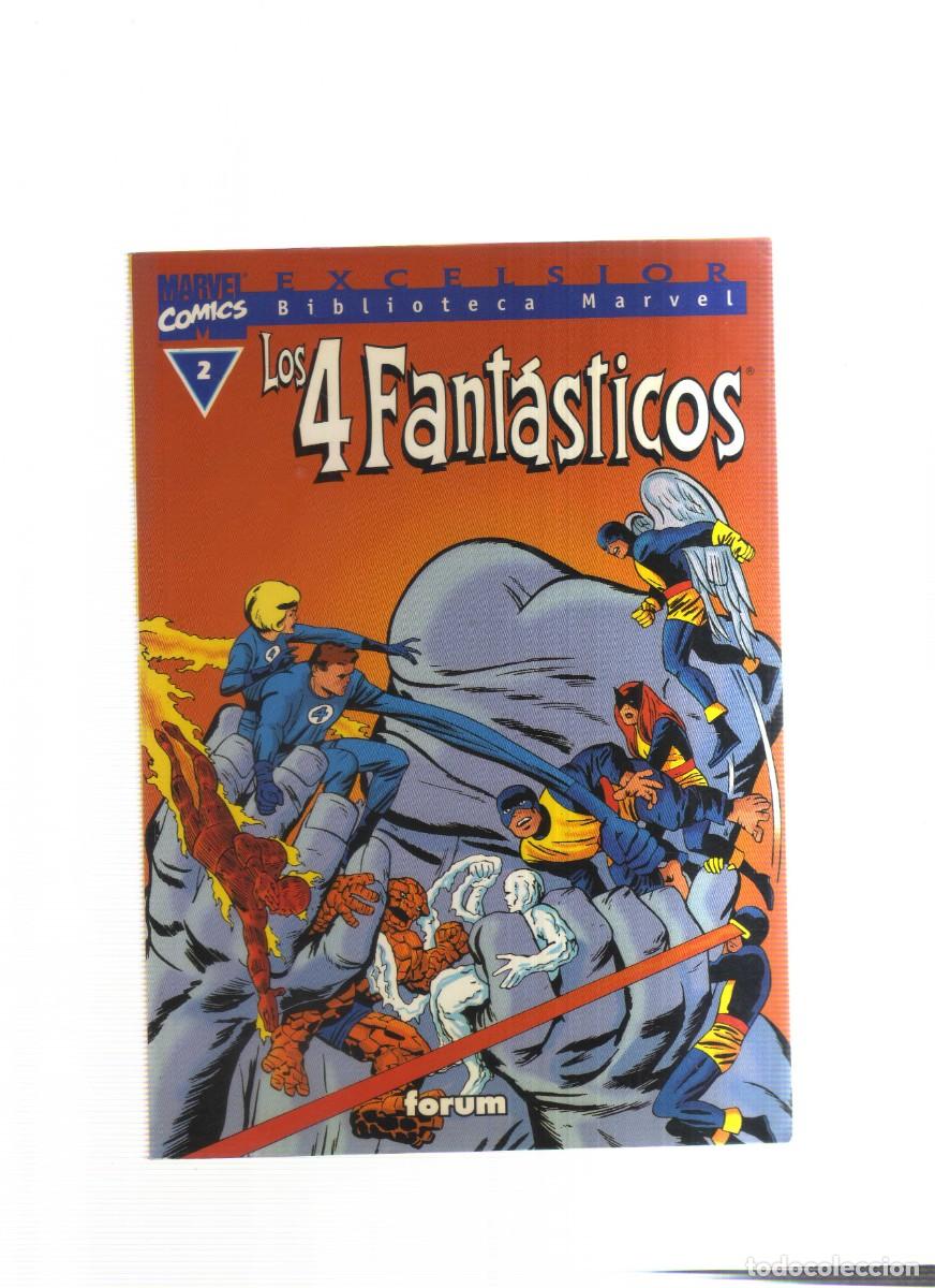 Livros de Banda Desenhada: LOS 4 FANTASTICOS BIBLIOTECA MARVEL N,2