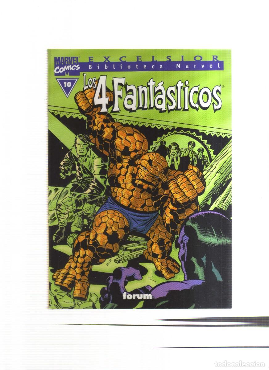 Tebeos: LOS 4 FANTASTICOS BIBLIOTECA MARVEL N,10 - Foto 1