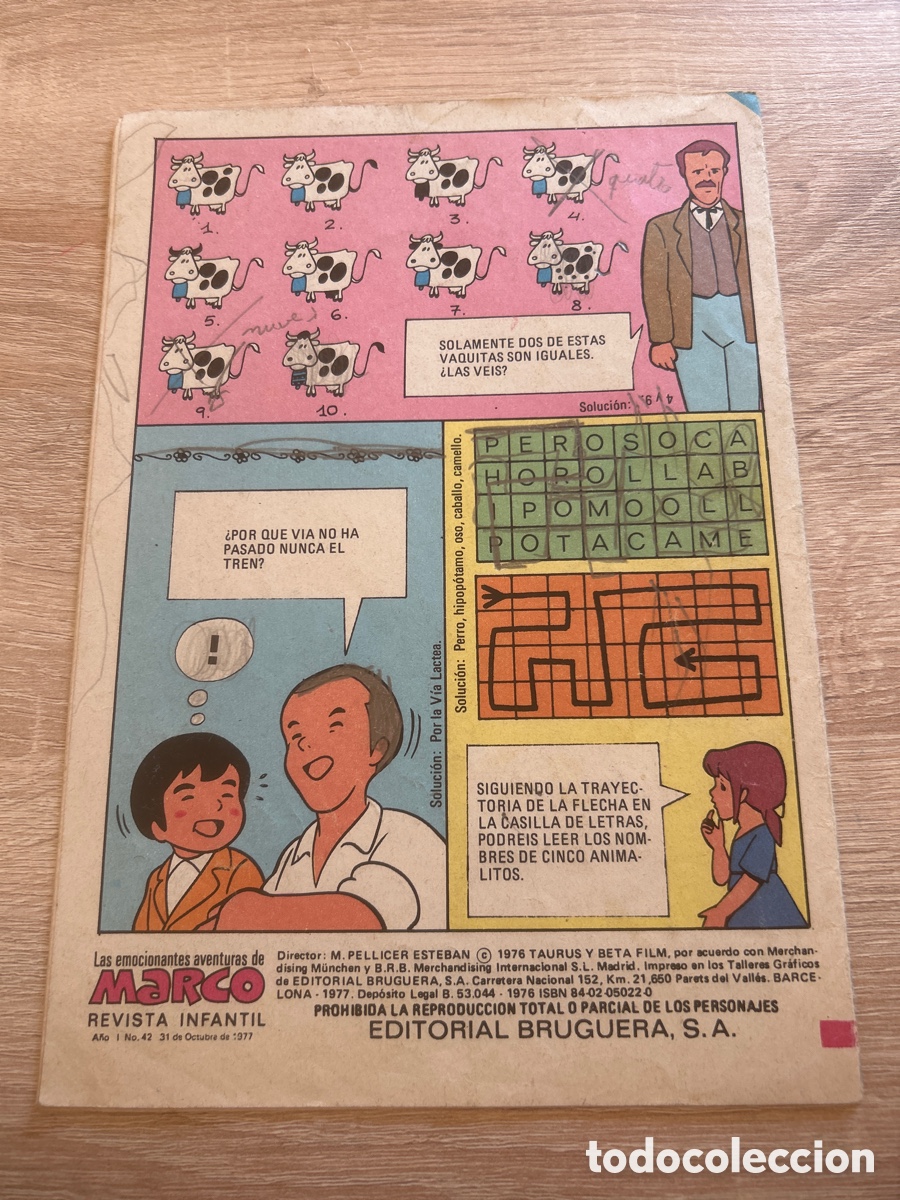 Tebeos: Las emocionantes aventuras de marco n&uacute;m 42 - Foto 2