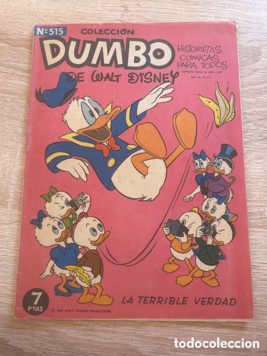 Comics: Colecci&oacute;n dumbo n&uacute;m 515 walt Disney