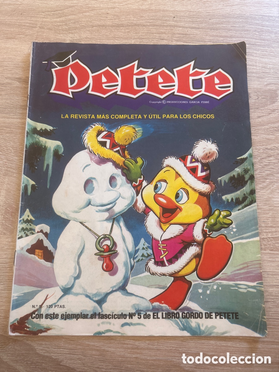 Tebeos: Revista Petete n&uacute;m 5 - Foto 1