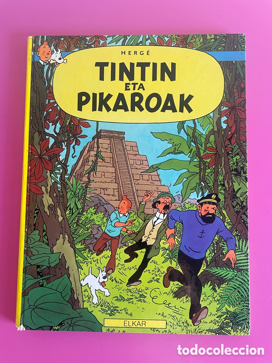 Livros de Banda Desenhada: TINTIN ETA PIKAROAK ELKAR 1984
