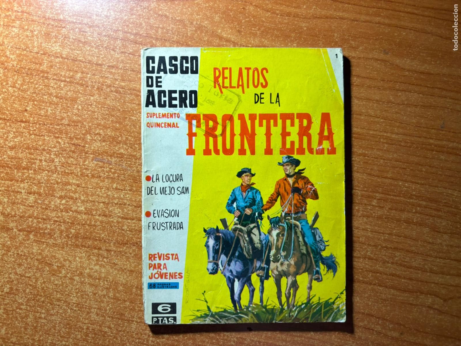 Comics: CASCO DE ACERO. RELATOS DE LA FRONTERA N&ordm; 1 EDICIONES MANHATTAN 1963