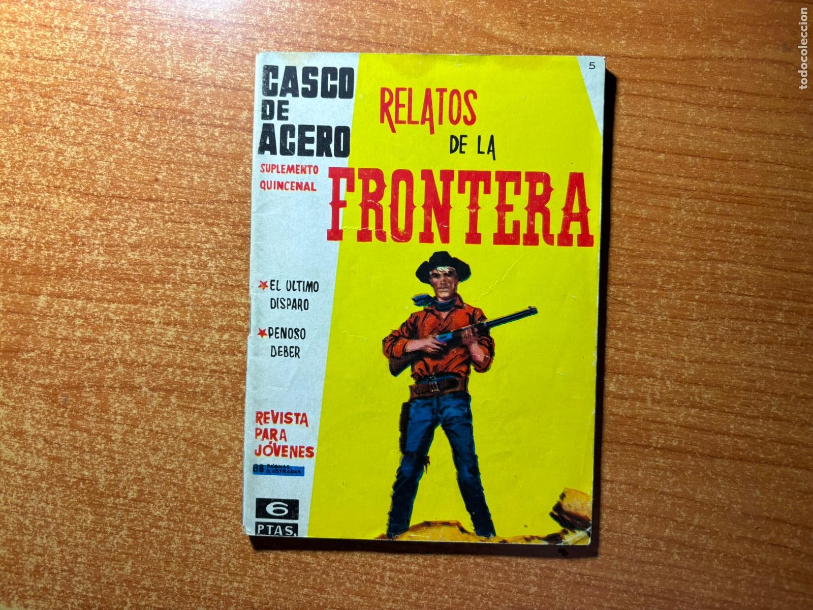 Comics: CASCO DE ACERO. RELATOS DE LA FRONTERA N&ordm; 5 EDICIONES MANHATTAN 1963