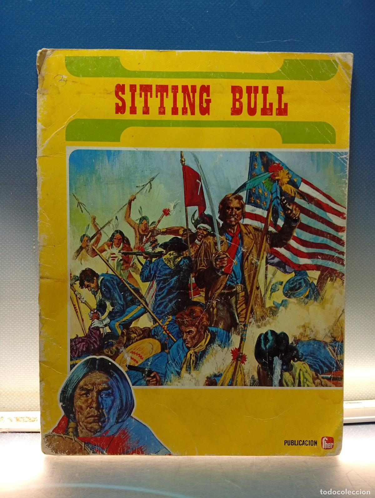 Tebeos: Tebeo, Sitting Bull, Historias Del Oeste, Fher