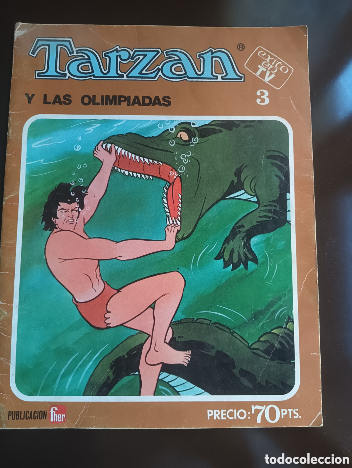 Comics: TARZAN Y LAS OLIMPIADAS 3 PUBLICACIONES FHER 1979