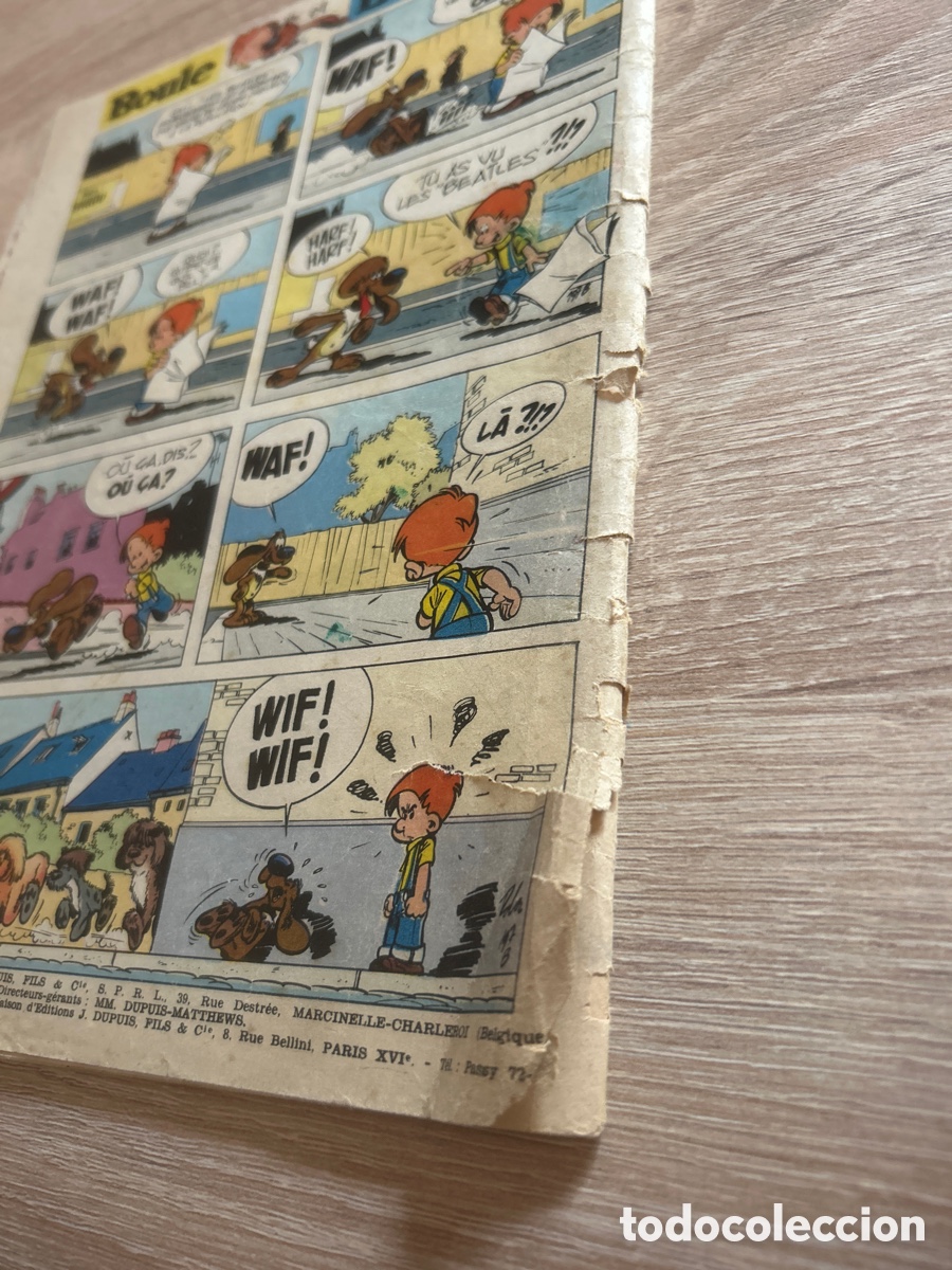 Tebeos: Spirou n&uacute;m 1365 en franc&eacute;s - Foto 3