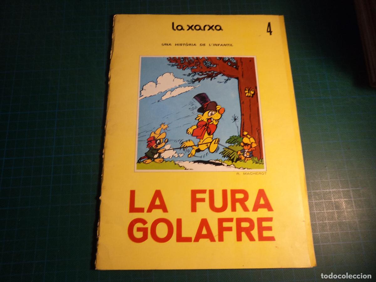 Tebeos: La Xarxa. La fura golafre. L'infantil. Tiene las hojas sueltas. En catalan.