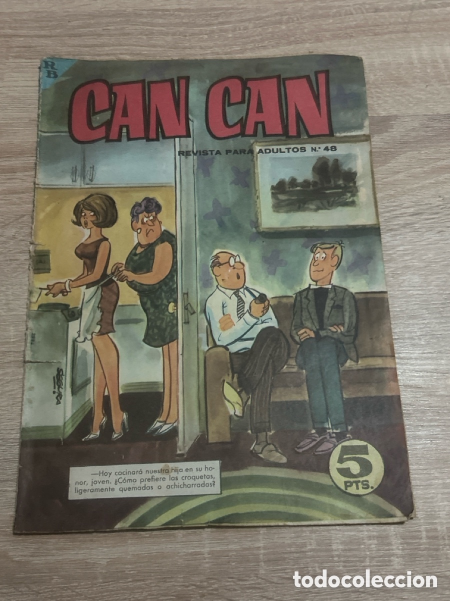 Tebeos: Can can revista para adultos n&uacute;m 48