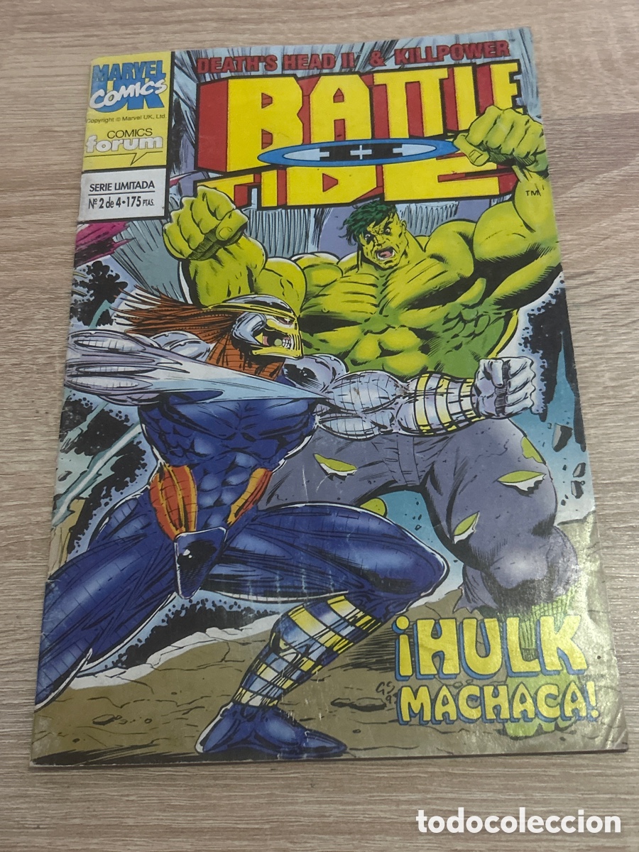 Tebeos: Battle tide Marvel c&oacute;mics n&uacute;m 2