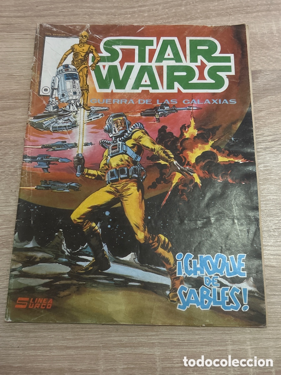 Tebeos: Star wars n&uacute;m 8 choque de sables - Foto 1